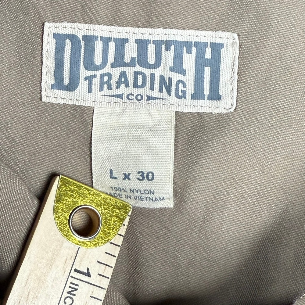 Duluth Trading‎ Co. Nylon Pants Women's Large L 30 Beige Hiking Outdoor Casual - Picture 4 of 12